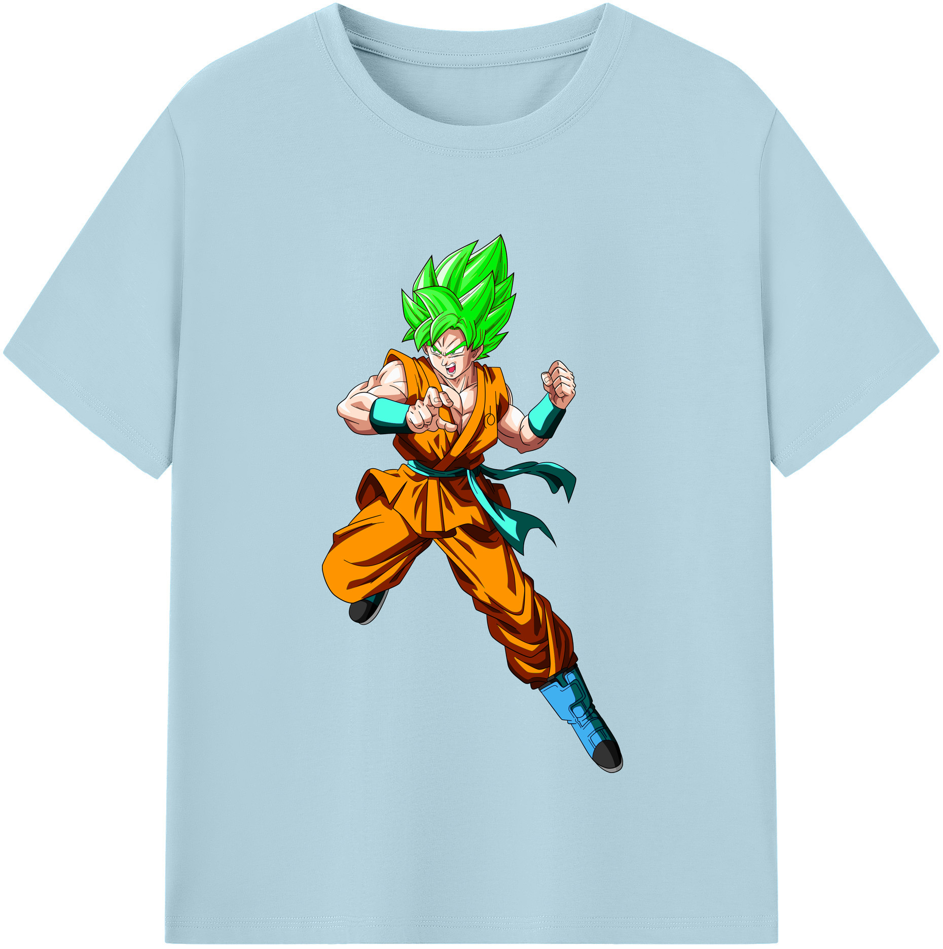 （画像用） ドラゴンボール 孫 悟飯（そんごはん）DRAGON BALL Son Gohan 綿100％半袖Tシャツ（フロントプリント）